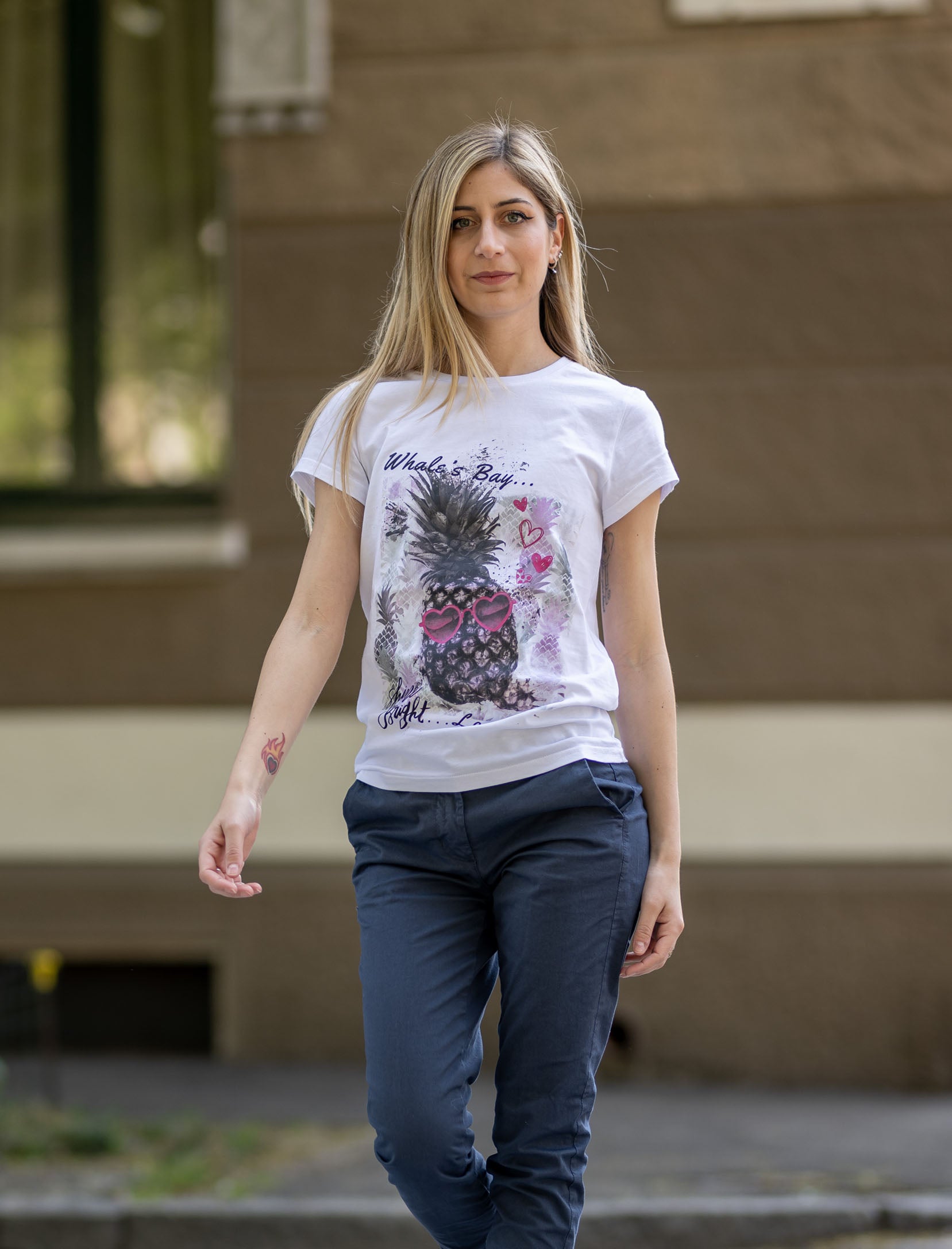 Gravity Trading T-Shirt Donna Sunset Solar Magic - Cambia Colore Al Sole E Ai Raggi UV - 100% Cotone
