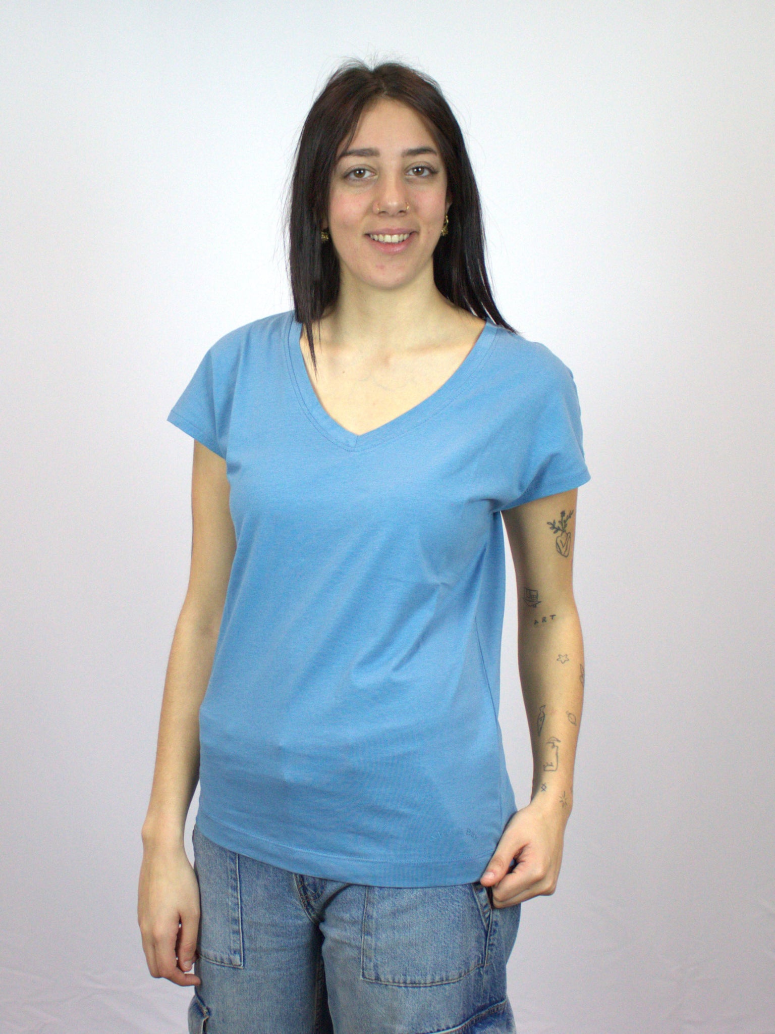 T-Shirt Cork Blu